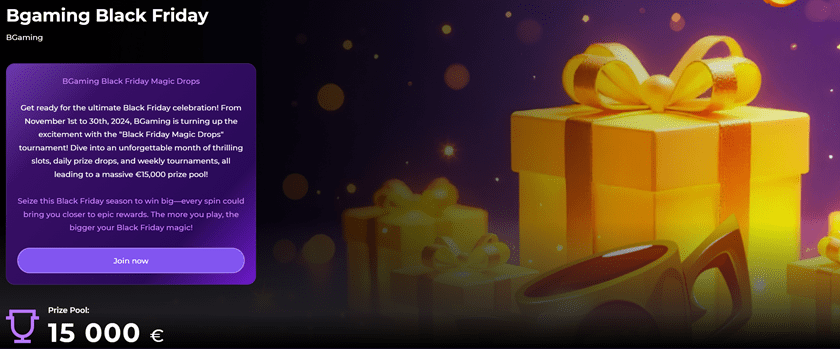 0x.bet BGaming Black Friday Promotion €15,000