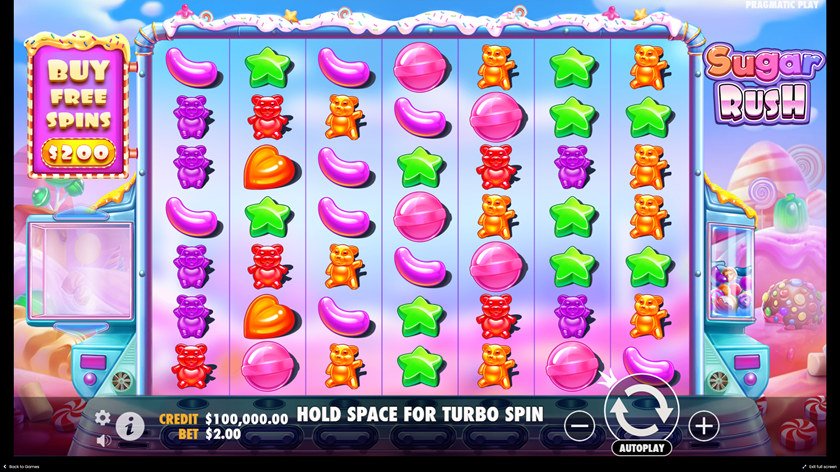 Sugar Rush Best Candy Slots