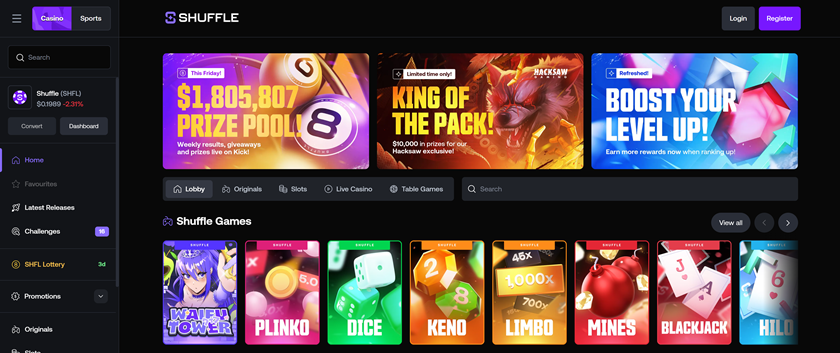 Is Shuffle a Reliable Casino