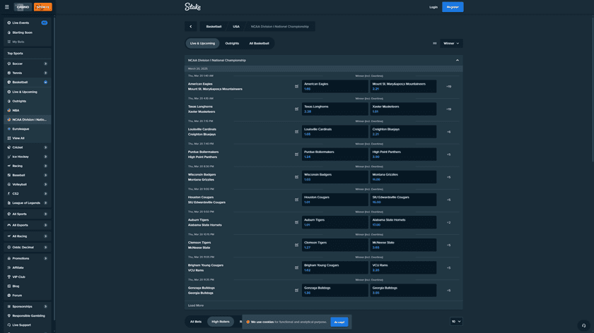 Stake NCAA March Madness