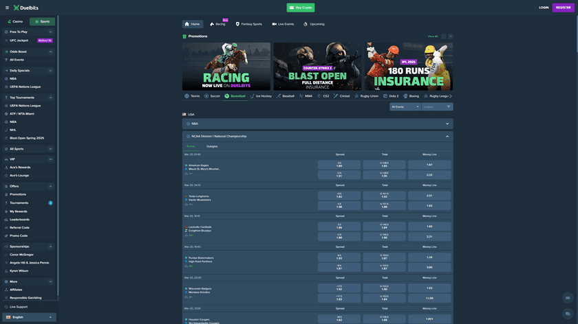 Duelbits NCAA March Madness