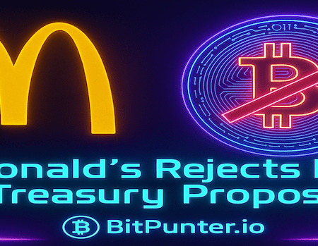 🍔 McDonald’s Rejects Bitcoin Treasury Proposal