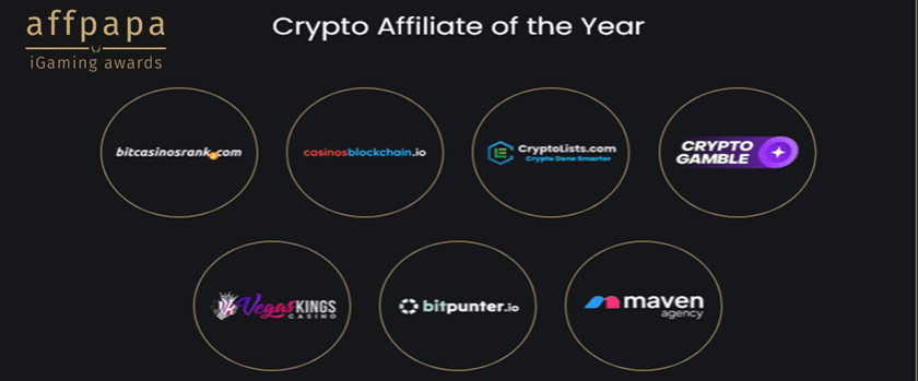 BitPunter Nominated Crypto Affiliate of the Year