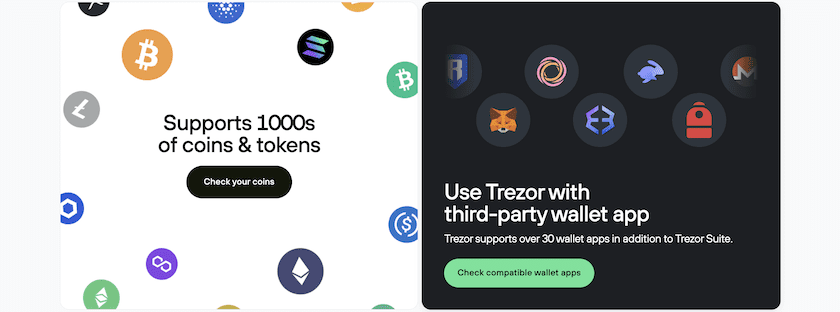 Trezor Review Supported Cryptos