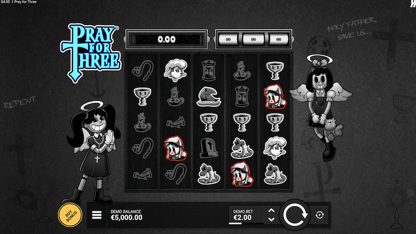 Pray for Three Slot Review & Where to Play with Crypto
