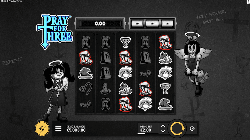 Pray for Three Slot Review & Where to Play with Crypto