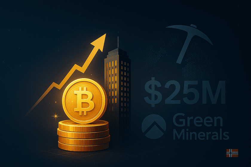 Green Minerals Expands Bitcoin Treasury With $25M Deal