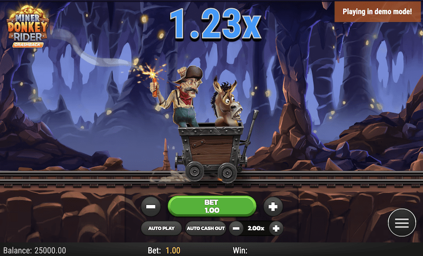 Miner Donkey Rider