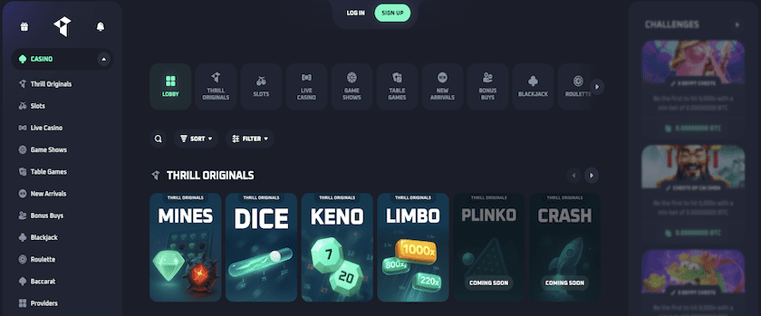 Thrill Casino Bonus Offers