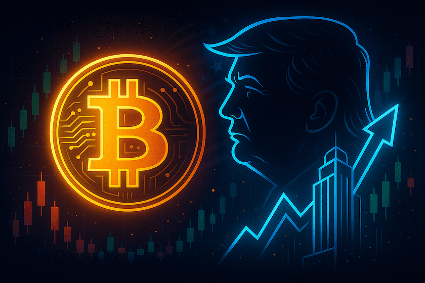 Trump Bitcoin Company Surges on Nasdaq Debut