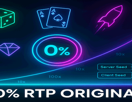 Crypto Casinos with 100% RTP Originals
