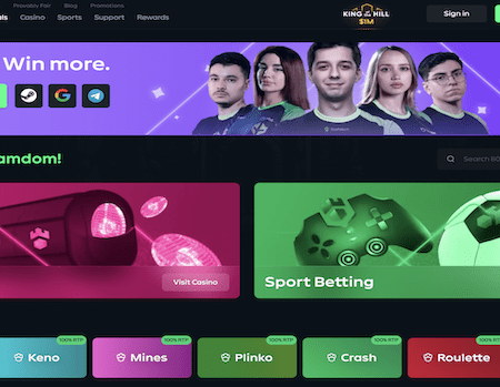 Gamdom 100% RTP Originals – Peak Fair Gambling
