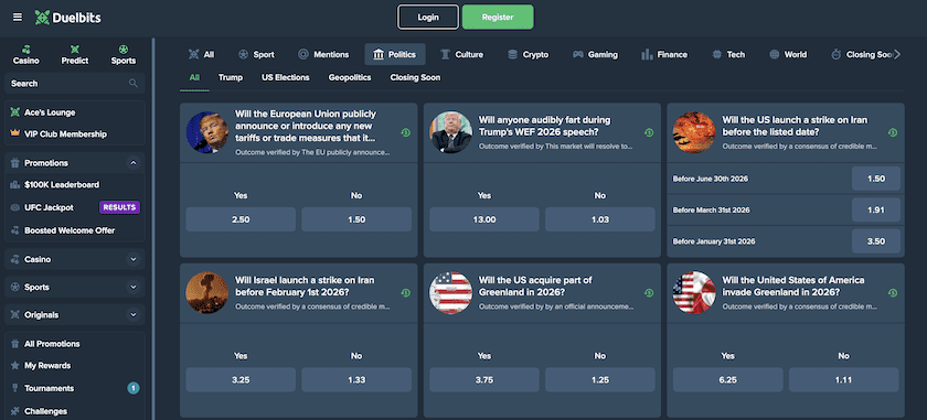 Duelbits Predict Turns Online Opinions Into Markets