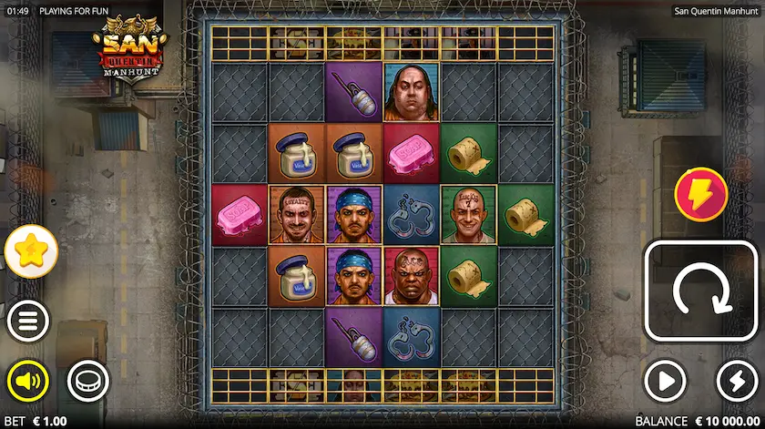 San Quentin Manhunt Slot