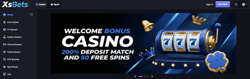 XsBets Homepage