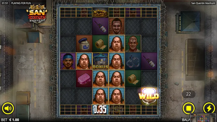 San Quentin Manhunt Slot
