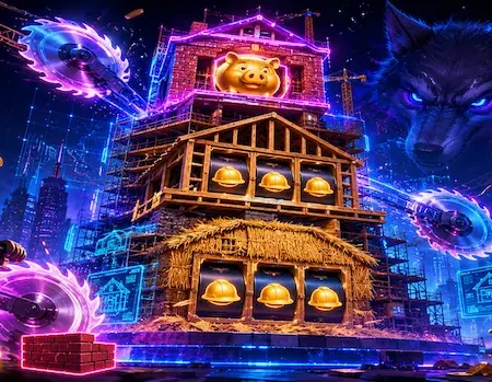 Huff N Puff Highrise Slot: Build Big Wins